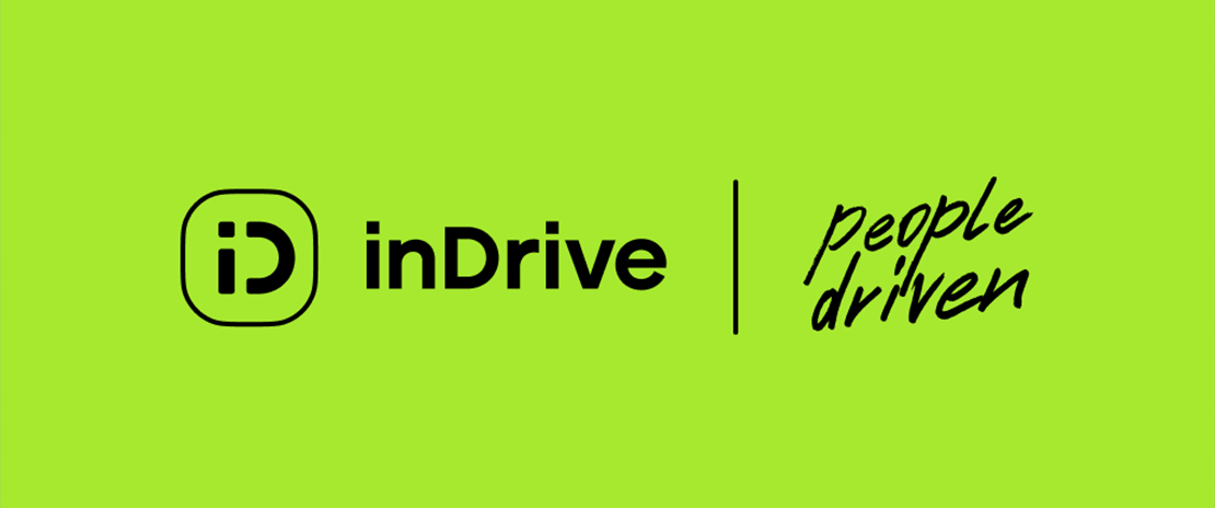 Símbolo da empres de aplicativo de transporte InDrive.